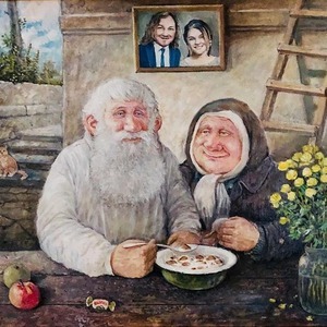 Дед и бабушка