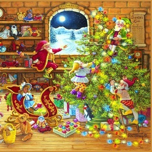 Новый год и Рождество, новый год, елка