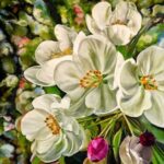 Весенние стихи о цветении: Яблони в цвету