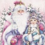 Детские новогодние короткие  стихи:  Дед Мороз