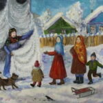 Стихи о народных промыслах: Оренбургские платки