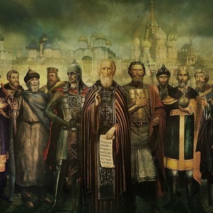 Великие русские князья, храм, святые