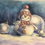 Детские стихи про Снеговика и Снежную бабу
