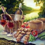 Трапеза: Стихи про шашлык и еду для пикника