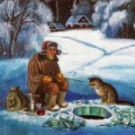 Стихи о зимних развлечениях: Зимняя рыбалка
