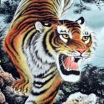 Загадки про зверей: Тигр и тигрёнок