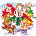 Веселые новогодние песни-переделки для детей