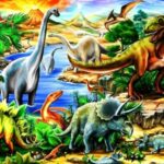 Животный мир: Стихи про динозавров для детей